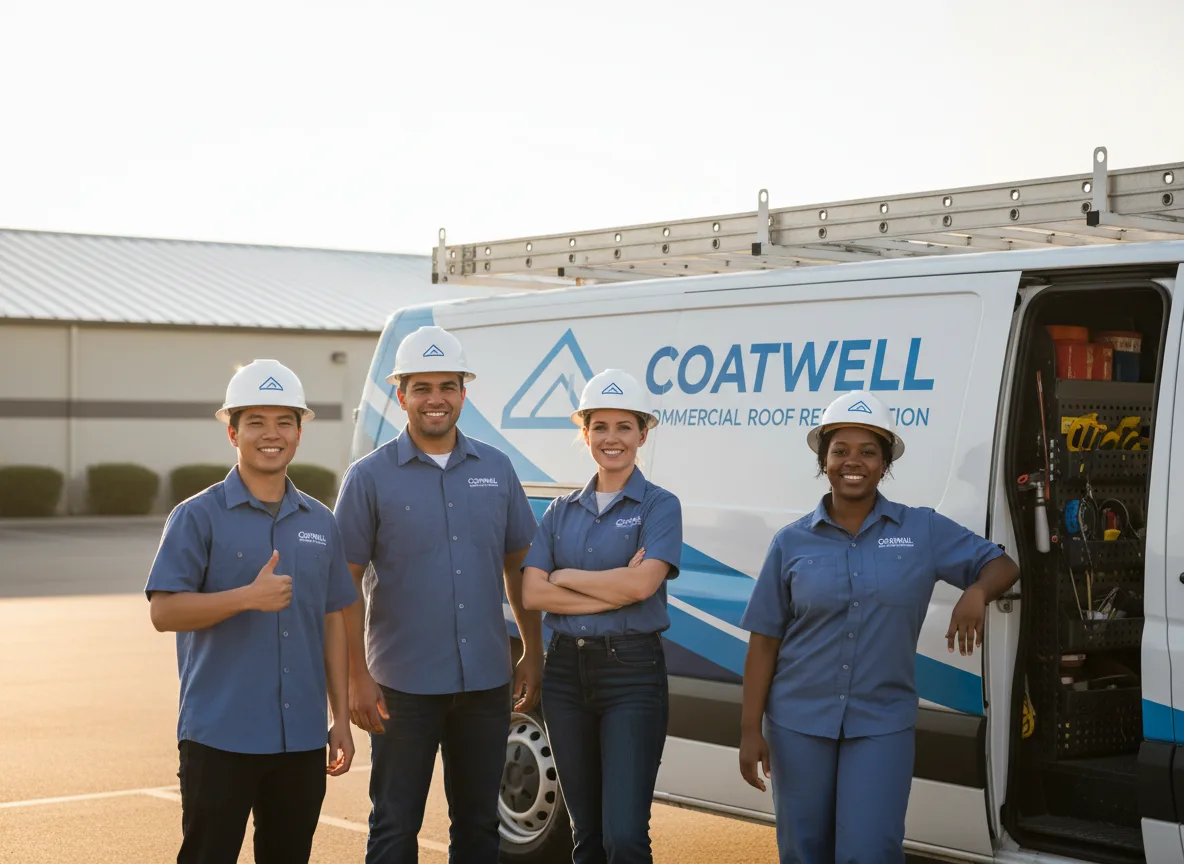 Commercial roof coating company in Wake Forest, NC